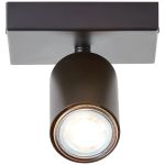 Brilliant Jello Luce da soffitto Metallo Opaco Nero 4.5W 345lm - 830 Luce Calda -  | Incl. 1x GU10