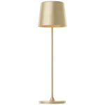 Brilliant Lampada Da Tavolo Kaami Metallo Plastica Oro 2W 310lm - 830 Luce Calda -  | 100mm - IP44 - Esterni - Dimmerabile 