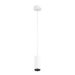 SLV Numinos Phase S Luce Pendente Aluminium Bianca 10.42W 985lm 24D - 927 Bianco Molto Caldo | Miglior Resa Cromatica - Dimmerabile 