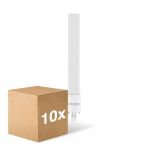 Confezione Multipack 10x Noxion Lucent PL-S LED 6W - 830 Luce Calda -  | 2-Pin - Sostitutiva 11W