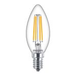 Philips Corepro LED Candela E14 Filamento Chiara 6.5W 806lm - 827 Bianco Molto Caldo | Sostitutiva 60W