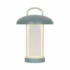 Nordlux Lampada Da Tavolo Mirano Metallo e Vetro Verde 3W 150lm - 830 Luce Calda -  | A 3 Livelli Dimmerabile