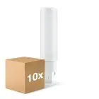 Confezione Multipack 10x Ledvance Dulux-D LED 7W - 840 Bianco Freddo | 4-Pin - Sostitutiva 18W