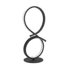 Eglo Lampada Da Tavolo Serpins Aluminium Acciaio Nero 11.4W 1400lm - 830 Luce Calda -  | IP20